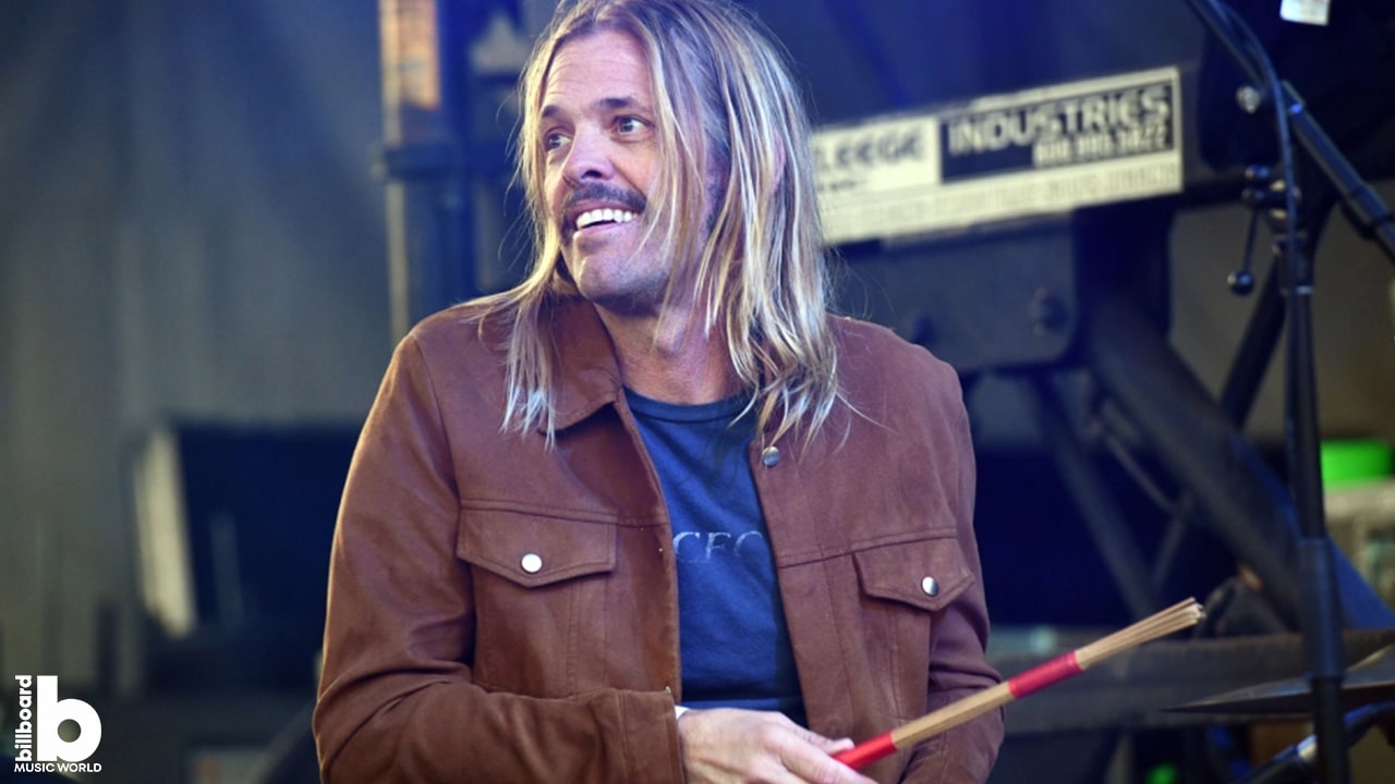 Taylor Hawkins of Foo Fighters performs onstage