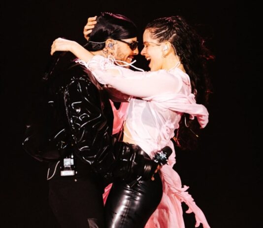 Rosalía Brings Out Fiancé Rauw Alejandro During Coachella 2023 Set