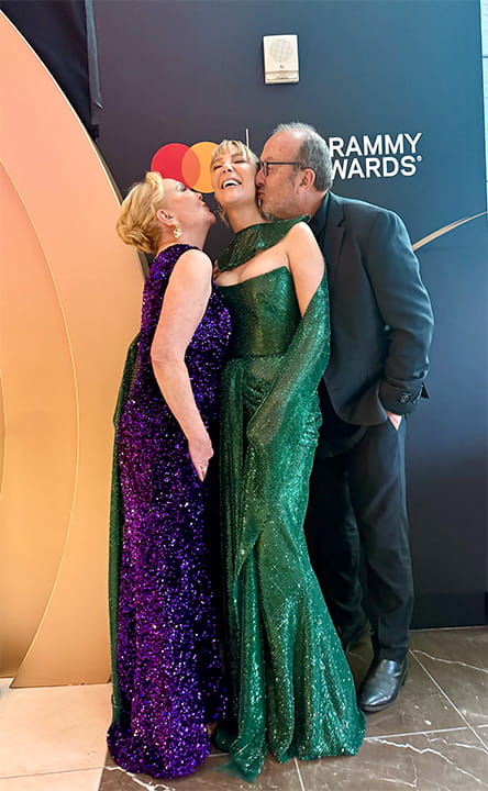 Gem with parents Karen Mahdavi and Rod McCormack